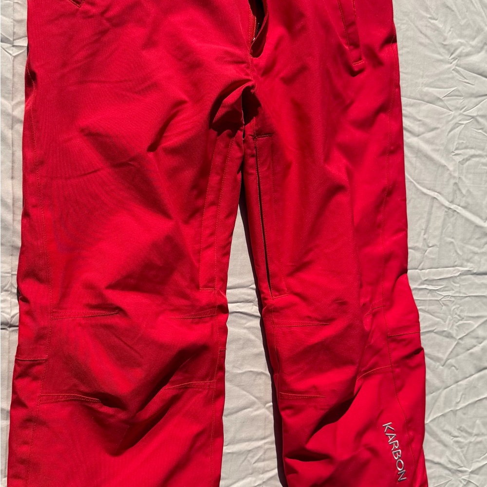 Red Snow Pants